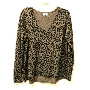 Soft Cheetah V-neck by Old Navy